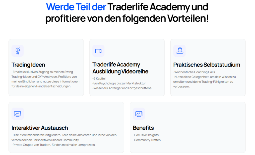 Traderlife Vorteile